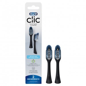 Oral-B Clic Toothbrush Replacement Brush Heads Tarvikkeet Mustat | FI_OB22463
