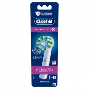 Oral-B CrossAction X-Filament Muut Harjaspäät Valkoinen | FI_OB69050