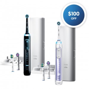 Oral-B Genius 7500 Rechargeable Genius-sarja Mustat Violetit | FI_OB68187