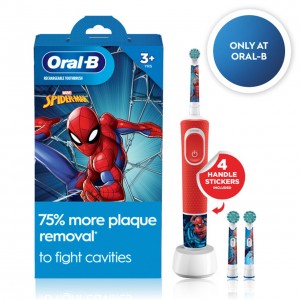 Oral-B Kids Spiderman Kimput Punainen | FI_OB13804