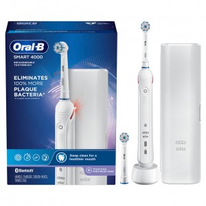 Oral-B Smart 4000 Rechargeable Älykäs-sarja Valkoinen | FI_OB83298