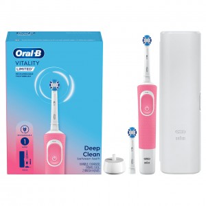 Oral-B Vitality Limited Rechargeable Pro-sarja Valkoinen Pinkki | FI_OB55705