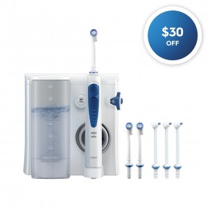 Oral-B Water Flosser Advanced Countertop Irrigator Tarvikkeet Valkoinen | FI_OB83785