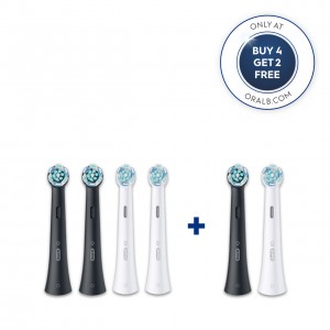 Oral-B iO Ultimate Clean iO-harjaspäät Valkoinen Mustat | FI_OB90515