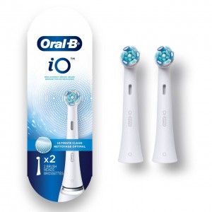 Oral-B iO Ultimate Clean iO-harjaspäät Valkoinen | FI_OB94561